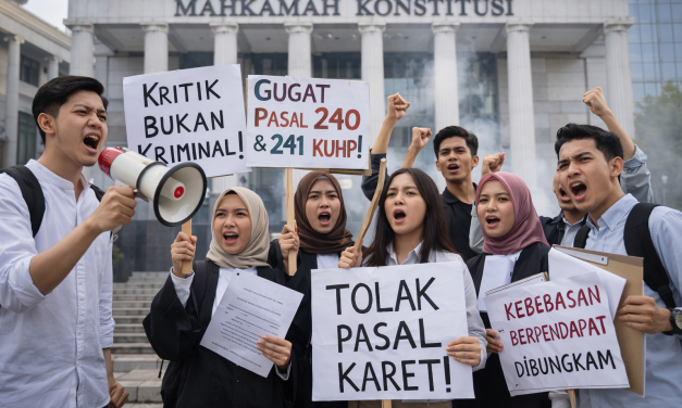 Mahasiswa Gugat Pasal KUHP Penghinaan Pemerintah Ke MK