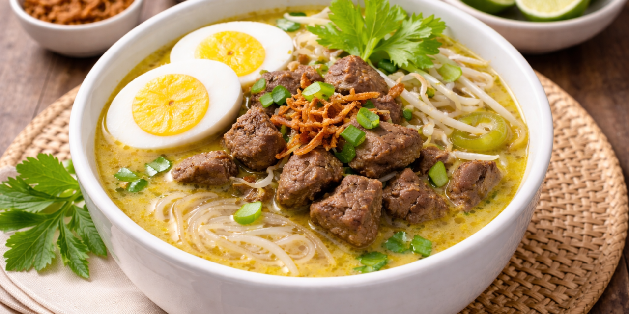 Soto Daging Bersantan Gurih dan Lezat, Menu Keluarga Favorit