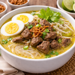 Soto Daging Bersantan Gurih dan Lezat, Menu Keluarga Favorit