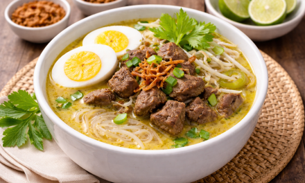 Soto Daging Bersantan Gurih dan Lezat, Menu Keluarga Favorit