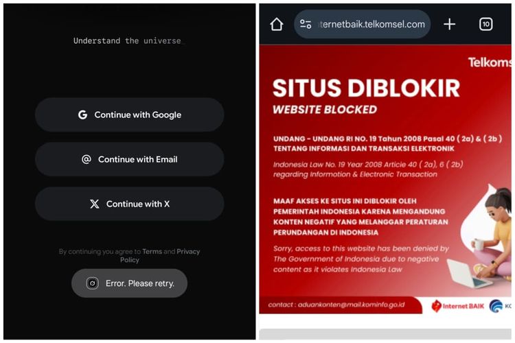 Indonesia Disorot Dunia Usai Blokir Total Grok Berbasis AI