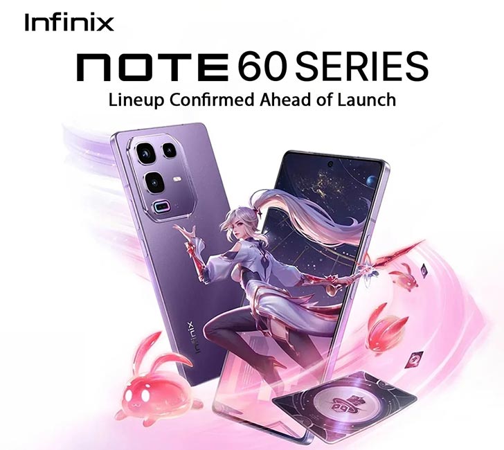 Smartphone Infinix Note 60 dengan fitur telepon dan SMS via satelit global
