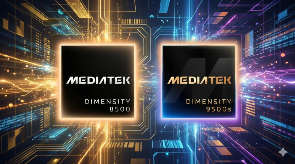 MediaTek memperkenalkan chipset Dimensity 9500s dan Dimensity 8500 dengan fokus performa gaming dan kecerdasan buatan
