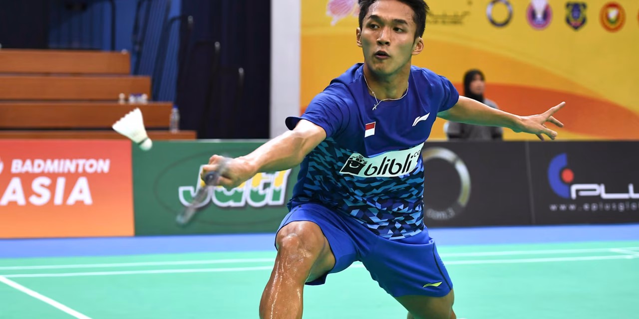 Insiden Shuttlecock Tak Hentikan Kemenangan Jonatan Christie