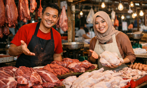 Jelang Ramadan, Stok Daging Sapi Dan Ayam di Jakarta Aman