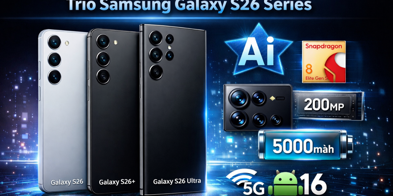 Bocoran Lengkap Spesifikasi Trio Samsung Galaxy S26 Series