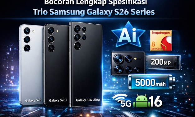 Bocoran Lengkap Spesifikasi Trio Samsung Galaxy S26 Series