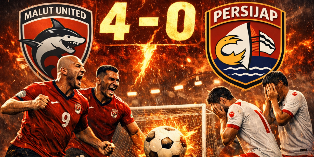 Malut United vs Persijap Jepara 4-0: Tuan Rumah Tampil Perkasa