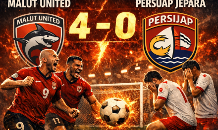Malut United vs Persijap Jepara 4-0: Tuan Rumah Tampil Perkasa