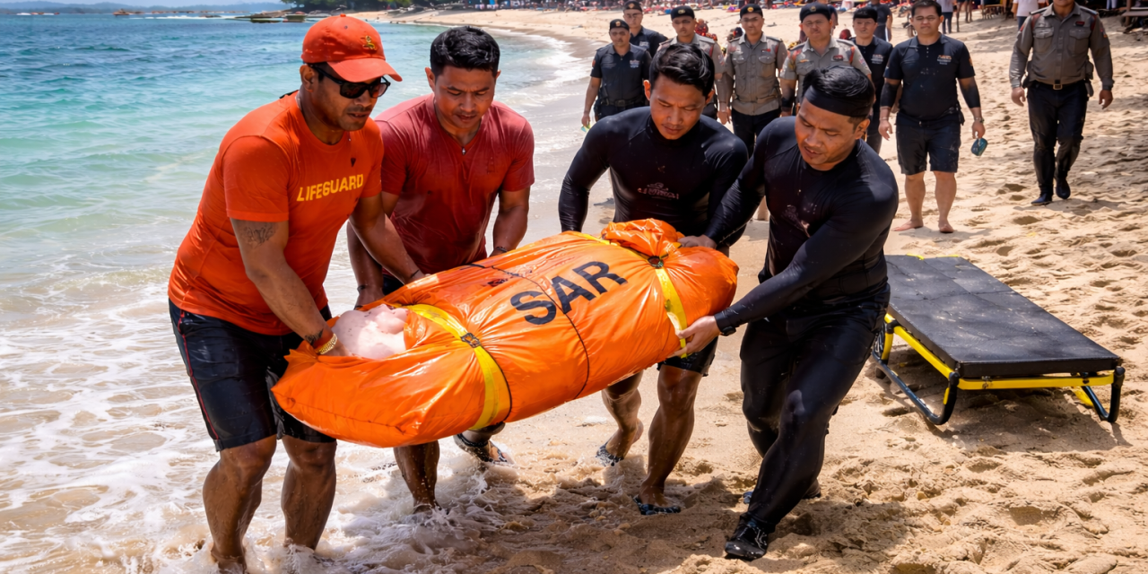 Nahas! Turis China Tewas Tenggelam di Pantai Nusa Dua Bali