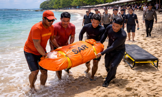 Nahas! Turis China Tewas Tenggelam di Pantai Nusa Dua Bali