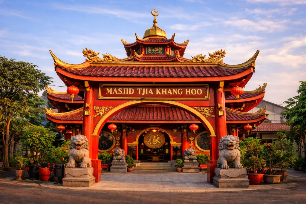 Masjid Tjia Khang Hoo di Jakarta Timur