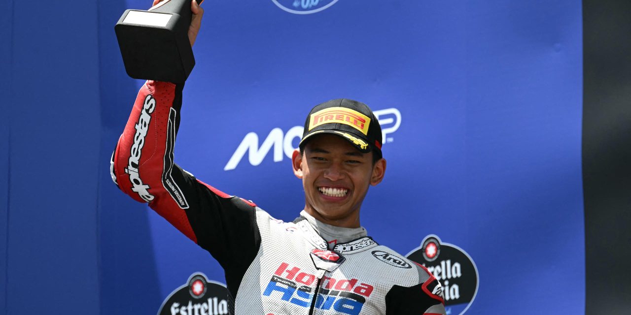 Luar Biasa! Veda Pratama Raih Podium ke-3 di Moto3 Brasil 2026