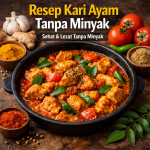 Resep Kari Ayam Tanpa Minyak yang Sehat dan Lezat