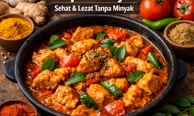 Resep Kari Ayam Tanpa Minyak yang Sehat dan Lezat