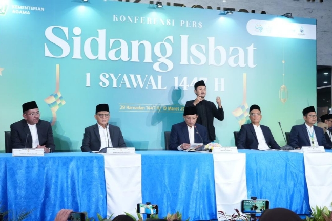 Resmi! Idulfitri 1447 H pada 21 Maret 2026, Ini Keputusan Isbat