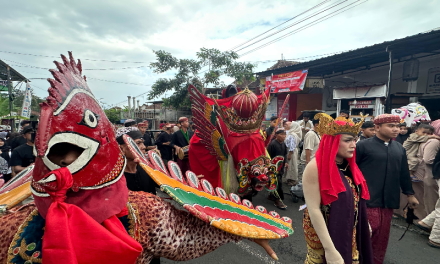 Ribuan Pengunjung Padati Barong Ider Bumi 2026 Banyuwangi