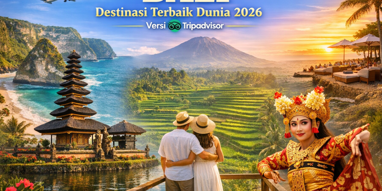 Bali Jadi Destinasi Wisata Terbaik Dunia 2026 Versi Tripadvisor