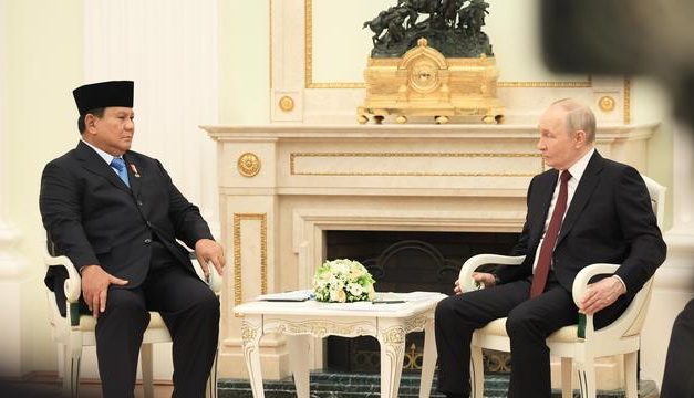 Prabowo Temui Putin di Moskow, Bahas Kerja Sama dan Geopolitik