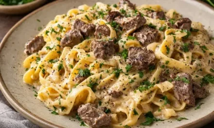 Resep Beef Pasta Creamy dari Daging Kurban, Menu Modern