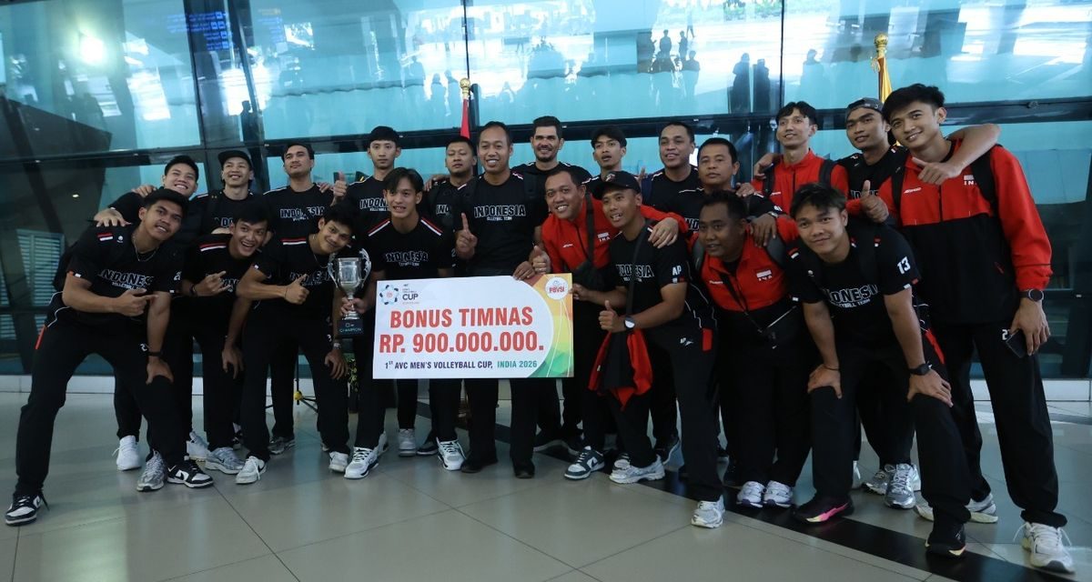 PBVSI Apresiasi Timnas Voli Putra Usai Juara AVC Men Cup 2026