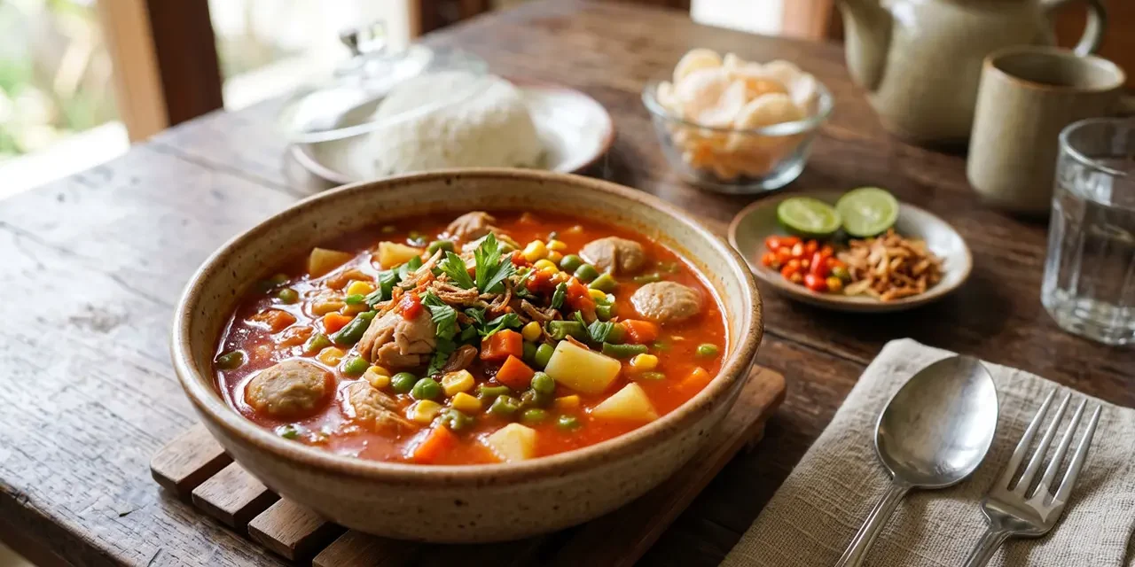 Resep Sup Merah Ala Rumahan, Gurih, Kental, dan Bikin Nagih