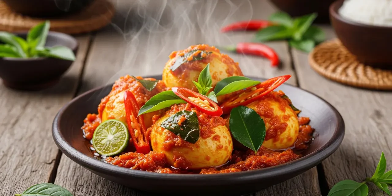 Resep Telur Rica Rica Pedas Gurih, Enak dan Mudah Dibuat