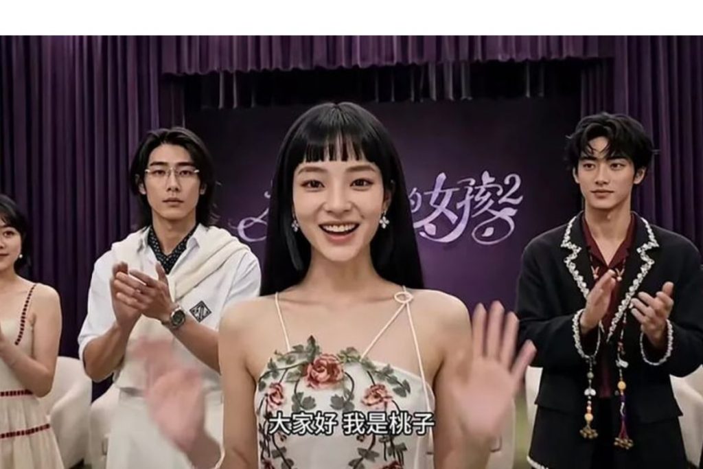 Aktris AI Fang Taozi yang populer di industri drama pendek China
