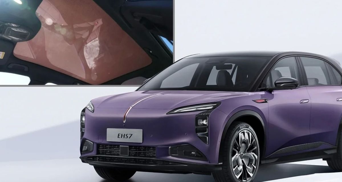 Hongqi Kembangkan Atap Surya Perovskite untuk Mobil Listrik EHS7