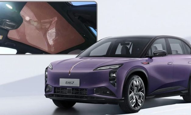 Hongqi Kembangkan Atap Surya Perovskite untuk Mobil Listrik EHS7