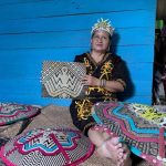 Motif Saung Seling Dayak Kenyah Simpan Kisah Sakral Hantu Petir
