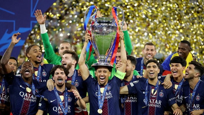 Skuad PSG menargetkan sapu bersih enam trofi pada musim 2026/2027.