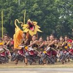 Seribu Pelajar Tampilkan Tari Kolosal di Pati untuk Lestarikan Budaya