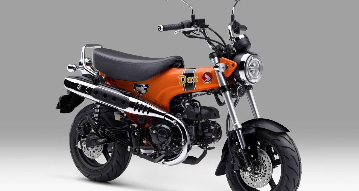 Honda ST125 Dax Punya Dua Warna Baru, Tampil Klasik Makin Segar
