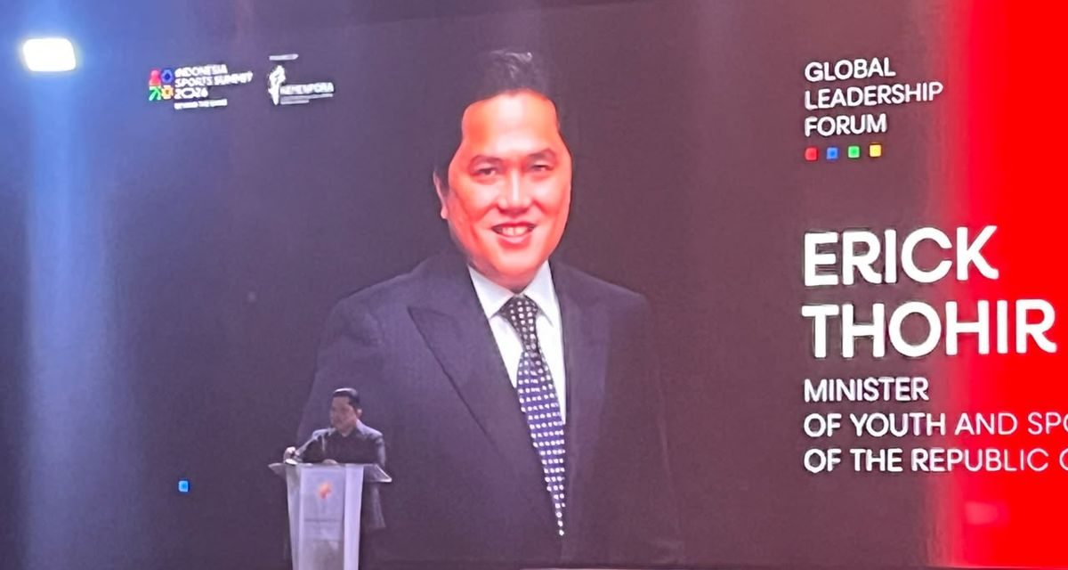 Erick Thohir Dorong Olahraga Jadi Investasi Strategis untuk Ekonomi Nasional