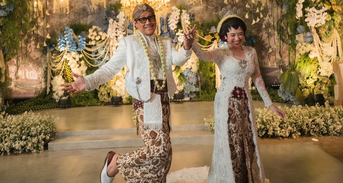 Andre Taulany dan Amanda Rigby Resmi Menikah, Intip Gaya Akadnya